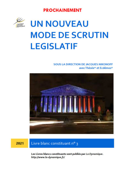 Livre blanc constituant n° 3